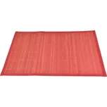 Vingo Červené prostírání z bambusu, 30 x 45 cm