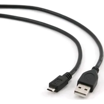 Kabel do PC GEMBIRD Kabel USB 2.0 A-Micro B propojovací 1,8m (černý)