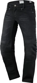 Moto kalhoty Scott W's Denim Stretch DP černé