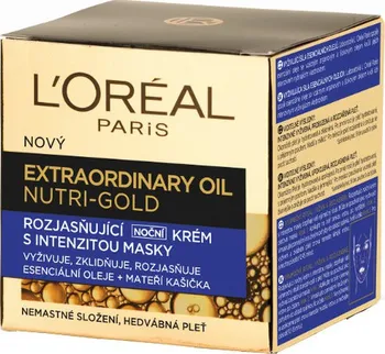 Pleťový krém L'Oréal Paris Extraordinary Oil Nutri-Gold Night Cream