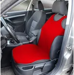 Potah triko SOFT na přední sedadla - červený