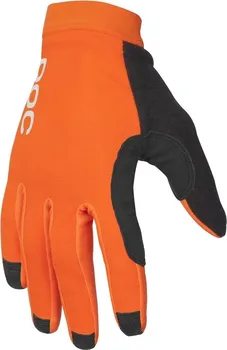 Cyklistické rukavice Poc Avip Glove Long zink oranžové