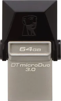 USB flash disk Kingston DT MicroDuo 64 GB (DTDUO3/64GB)
