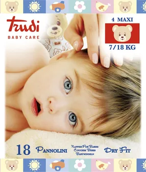 Plenkové kalhoty Trudi Baby Dry Fit s vrstvou Perfo-Soft Maxi 7-18 kg 18 ks