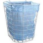 Merida Drátěný koš 22 l závěsný bílý