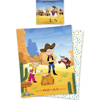 Povlečení Detexpol Bolek a Lolek kovbojové 140/200, 70/80