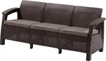 Rojaplast Corfu Love Seat Max hnědá