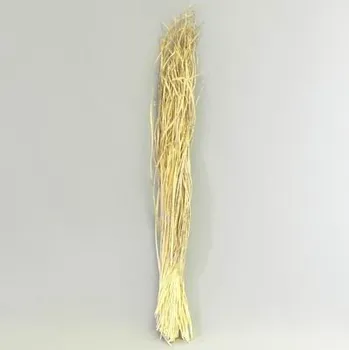 Zahradní dekorace Tráva kroucená 100g bílá stříbrný gliter (6250-650S)