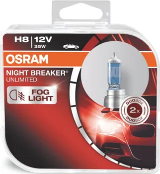 Autožárovka Osram Night Breaker Unlimited 12V H8 35W 64212NBU