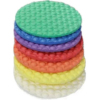 Podsedák Podsedák kruh akupresurní malý 28cm zelený zelena