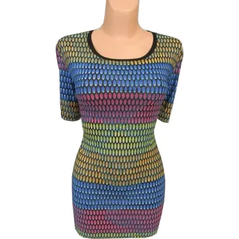 Dámská tunika Halenka BOBUL, Barva Jako na obrázku, Velikost M 38 , Materiál 98% Polyester 2% Lycra