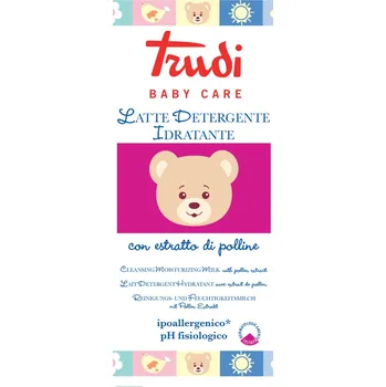 Dětský přípravek do koupele Trudi Baby čistící hydratační mléko s pylovým extraktem 250 ml