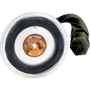Struna na výplet tenisové rakety PROS PRO HEXASPIN TWIST (200m) - TENISOVÝ VÝPLET 1.3mm