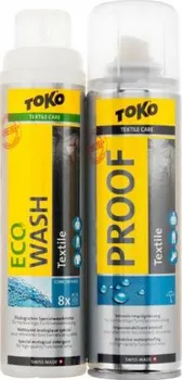 Přípravek pro údržbu obuvi Toko Duo-Pack Textile Proof & Eco Textile Wash
