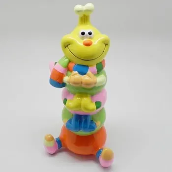 Zahradní dekorace Housenka pokladnička keramika mix (BD14051)