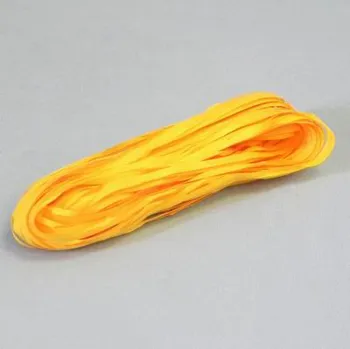 Rafia stuha svazek 12,5mm/3m žlutá (398571)