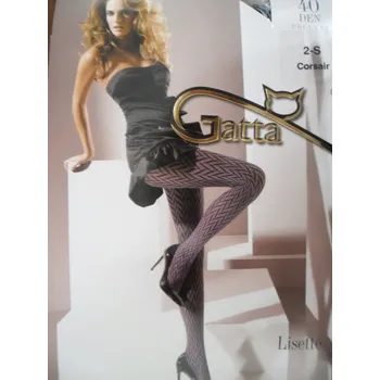 Dámské punčochy LISETTE 04 40den-punčochové kalhoty Gatta corsair-modré 2-S