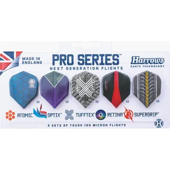 Příslušenství pro šipky Harrows Pro Series 5 Flight Pack