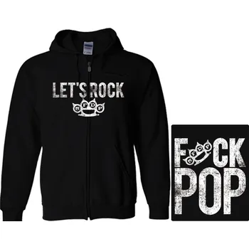Pánská mikina mikina s kapucí a zipem Five Finger Death Punch - Fuck Pop