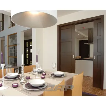 JAP DVEŘNÍ POUZDRO NORMA KOMFORT 715 Zeď Průchod po osazení obložek: 1450x1970mm Dvoukřídlé