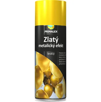 Barva ve spreji Primalex Sprej - zlatý efekt 400 ml
