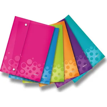 Leitz WOW A4 Kapsy s uzavíráním na cvočky  6 ks