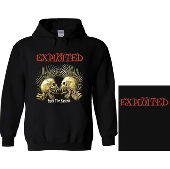 Pánská mikina mikina s kapucí The Exploited - Fuck The System