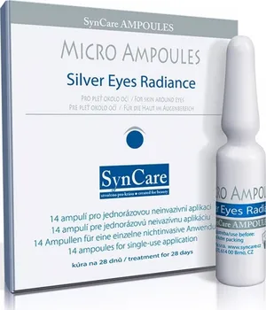 Péče o oční okolí Syncare Micro Ampoules Silver Eyes Radiance 21 ml