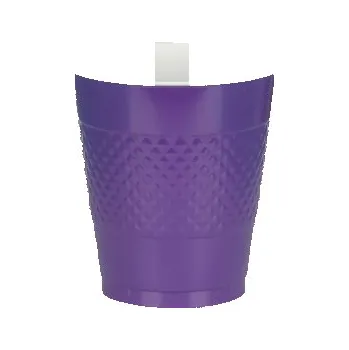 Jednorázové nádobí Fialové kelímky 10 ks, 355 ml