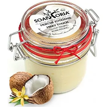 Tělový peeling Soaphoria Přírodní peeling na tělo Mléčné potěšení