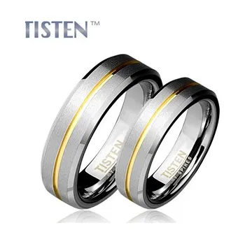 Prsten Snubní prsteny z tistenu R-TS-015 (Doprodej)