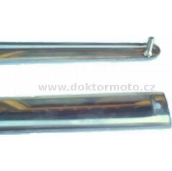 Lišta karosérie Lišta nádrže - boční, ČZ 502, 550mm / chrom