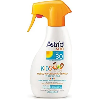Přípravek na opalování Astrid Sun dětské mléko na opalování ve spreji SPF 30 200 ml