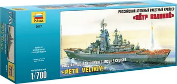 Plastikový model Zvezda Russian Battlecruiser Pjotr Velikij 1:700