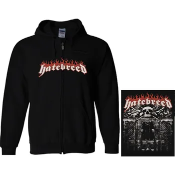 Pánská mikina mikina s kapucí a zipem Hatebreed - The Concrete Confessional