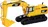 RC model Nikko Caterpillar Nakladač pásový 1:12 žlutá
