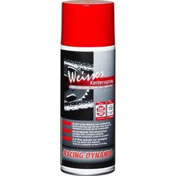 Dynamic Racing sprej na řetěz motocyklu Chain Lube Dry 400ml bílý
