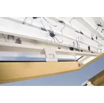 Plisovaná roleta FAKRO APS I Rozměry oken: 13 78x160 cm, Barva rolety: bílá (651)