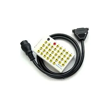 Autodiagnostika Pinout Box Mercedes 38-pin breakout box (umožňuje propojit libovolnou linku na libovolný pin)
