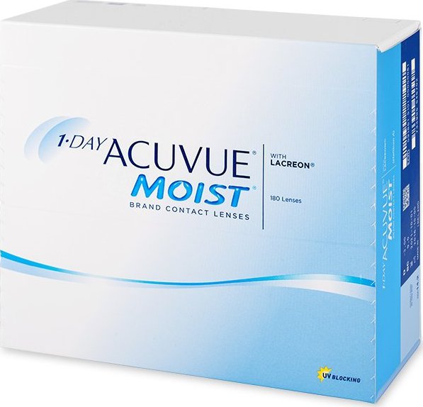 ACUVUE 1 Day Moist 180 čoček od 2 748 Kč - Zbozi.cz