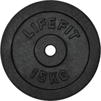 Lifefit Kotouč kovový pro 30 mm osu, 15 kg