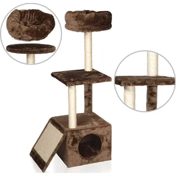 Škrábadlo Viola čokoládově hnědé