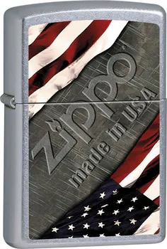 Zapalovač Zippo 25445 Flags and Metal