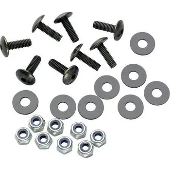 Sada šroubů M6 pro plexi na motorku