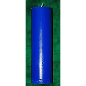 Svíčka Svíčka úzká velká modrá