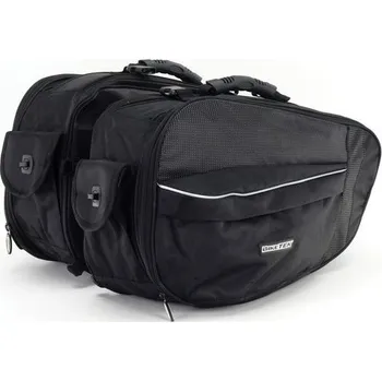 Zavazadlo na motocykl BikeTek Urbano boční brašny na motorku, obsah 24-38 litrů