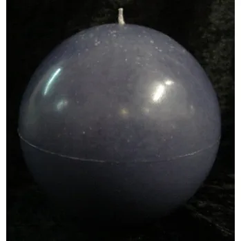 Svíčka Svíčka koule fialová 6 cm