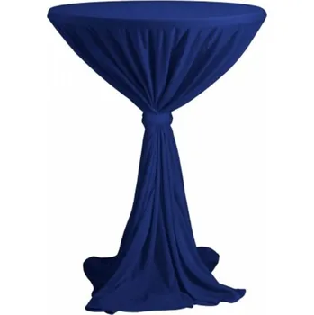 ubrus Ubrus na koktejlový stůl se stuhou Barva: modrá