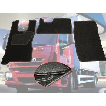 autokoberec IVE E-CARGO od 2008 3-díly koberce černé