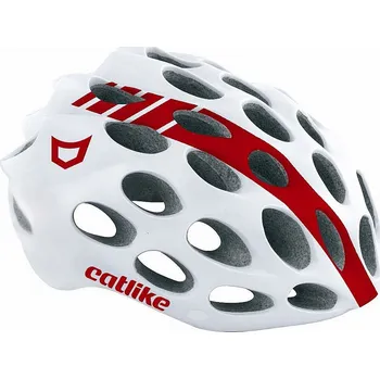 Cyklistická přilba Catlike Whisper bílá/červená